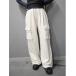 [CHAROL] брюки-карго M белый женский 
