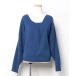 [PAGEBOY] вязаный ансамбль FREE темно-синий женский 