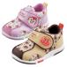  пара . добрый moon Star Anpanman baby APM08 розовый Brown супер-легкий широкий липучка Magic тип пинетки обувь yochiyochi младенец спортивные туфли 