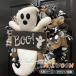 Halloween Halloween украшение Halloween lease рождественский венок .. поверхность белый симпатичный орнамент вход дверь украшение сад украшение маскарадный костюм party 