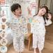  ребенок пижама Kids baby мужчина девочка хлопок 100% марля ткань лето осень уход за детьми . детский сад ученик начальной школы ребенок одежда детская одежда . надеты изменение .. цветочный принт мягкость ощущение одежда для дома 