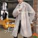  Корея мода свободно искусственный мех пальто over пальто Пальто Честерфилд теплый зима внешний доля одежда мужской женский унисекс осень-зима 