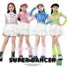  танцевальный костюм Kids выставить Cheer Dance девушки hip-hop костюм heso.. tops юбка . рука K-POP Корея белый розовый голубой желтый зеленый 