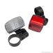  bicycle all-purpose reflector after for ( red ) front for ( clear ) front reflector rear reflector reflector rectangle reflection material accident prevention seat pillar for discovery