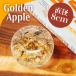  желтый золотой яблоко стекло орнамент украшение золотой . ввод Gold Apple .. предмет .. с коробкой фэн-шуй . удача .. День почитания пожилых людей память день день рождения День отца подарок подарок подарок 