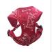  кожа no промышленность бандана рисунок softi Harness [M] красный [ соответствующий размер шея сторона примерно 45cm: туловище сторона примерно 45~65cm][ бесплатная доставка : возможность слежения талант . почтовая доставка .. отправляем ] собака для шлейка 