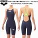  Arena arena Junior женщина .. купальный костюм гонки для WA одобрение AQUAFORCE FUSION-ONE aqua сила Fusion one AS6SRC10G NVSL[ возвращенный товар * замена не возможна товар ]