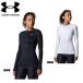  Under Armor UNDER ARMOUR женский спортивная одежда -UA нагрев механизм компрессионный длинный рукав Crew 1358604