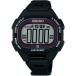  Seiko бег часы Super Runners S690 черный SBEF055