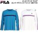 filler FILA мужской теннис одежда длинный графика футболка VM5709