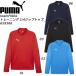  Puma PUMA мужской футбол одежда p Ractis рубашка длинный рукав TEAMFINAL 1/4 Zip верх 659366