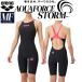  Arena arena Junior женщина .. купальный костюм WA одобрение гонки для aqua сила storm MF AS6SRC02G BKPK[ возвращенный товар * замена не возможна товар ]