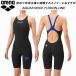  Arena arena женский .. купальный костюм гонки для WA одобрение AQUAFORCE FUSION-ONE aqua сила Fusion one AS6SRC10L BKBL[ возвращенный товар * замена не возможна товар ]