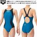  Arena arena женский купальный костюм WA одобрение One-piece надеты . ремешок aqua полоса AS6SRC52L BLBK