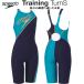  скорость speedo женский .. купальный костюм тренировка для половина леггинсы открытый задний TURNS KNEESKIN ENDURANCE ECO STW12503 NQ