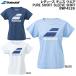  Babolat BabolaT женский теннис одежда чистый Short рукав рубашка PURE SHORT SLEEVE SHIRT BWP4526