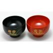 川連漆器 夫婦飯椀 撫子 木箱入 : 秋田県物産振興会 Yahoo!店 - 通販