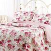 LAURA ASHLEY（ローラアシュレイ） ベッドカバー ピロカバー 3点セット