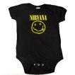 NIRVANA  ニルヴァーナ  SMILE ROMPERオフィシャル バンド ロンパース 【２枚までメール便対応可】