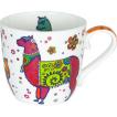 コーニッツ マグカップ ドイツ KONITZ カラフルアニマルズ Lama Mug ボーンチャイナ