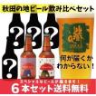 クラフトビール プレゼント 秋田あくらビール 何が届くかわからない！ビール６本セット  飲み比べセット