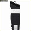 Calvin Klein カルバン・クライン ソックス 3足セット A91179-color98 グレー×2：ブラック系