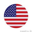 国旗コースター ワールドフラッグコースター アメリカ USA