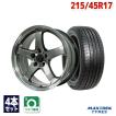 215/45R17 サマータイヤ ホイールセット MAXTREK MAXIMUS M1 送料無料 4本セット