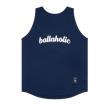 Ballaholic Logo Tank Top (charcoal gray/white) ボーラホリック