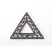 黒化処理メタルパーツ（三角）２４Ｘ２２ＭＭ（1ケ）