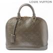 ルイヴィトン　ハンドバッグ　LOUIS VUITTON M91613　アルマPM　ヴェルニ　グリアールデコ　