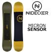 23-24 NIDECKER / ナイデッカー MICRON SENSOR マイクロンセンサー キッズ ユース スノーボード 板 2024