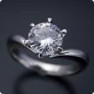 プロポーズリング １万円 婚約指輪 １カラット 告白用 サプライズ用 エンゲージリング ブライダルジュエリー シルバー キュービックジルコニア