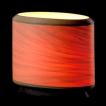 ブナコ製テーブルランプ 送料無料 3%OFF ライトを通してシェードの木目模様は透き通るように紅く浮かび上がり幻想的  BUNACO BL-T653