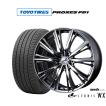 サマータイヤ ホイール4本セット ウェッズ レオニス WX トーヨータイヤ プロクセス PROXES FD1  225/40R19