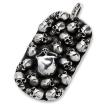 STANLEY GUESS(スタンリーゲス)：Multi Skull Dog Tag/Large(マルチスカルドッグタグ/ラージ)