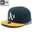 ニューエラ 5950キャップ オーセンティック オークランドアスレチックス ダークグリーン ゴールド ホワイト New Era 59Fifty Cap Oakland Athletics Dark Green