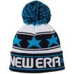 ニューエラ ニット帽 キッズニットキャップ ポンポンニット スターライン ホワイト ブラック ターコイズ New Era Kids Knit Cap Pom-Pon Knit Star Line