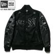 ニューエラ スタジアムジャケット フルパッチ ブラック ブラック ブラック ホワイト ホワイト New Era Stadium Jacket Full Patch Black Black Black White