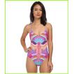 Mara&nbsp;Hoffman&nbsp;Reversible&nbsp;Lace-Up&nbsp;Maillot&nbsp;�}�[���z�t�}��&nbsp;One&nbsp;Piece&nbsp;Swimsuits&nbsp;WOMEN&nbsp;���f�B�[�X&nbsp;Rainbow&nbsp;Bird&nbsp;Lilac