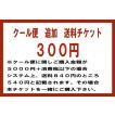 追加送料チケット　３００円