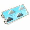 マネークリップ 曇りのち雨の変わり絵 メンズ プレゼント カフスマニア