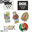DGK スケボー ステッカー 単品 Dirty Ghetto Krew Sticker 単品 シール