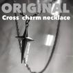 クロスチャーム　ネックレス