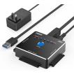 FIDECO USB3.0 SATA/IDE変換アダプタ オフラインクローン HDDコンバーター HDD/SSDデータ取り出せ SATAとIDEの両方に対応SATA/IDE 2.5インチ/3.5インチ