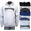 THRASHER・スラッシャー・MAGAZINE LOGO・パーカー・ミディアムサイズ紙製LOGOステッカープレゼント！