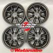 ワタナベ　ホイール　F8 PCD100 4本セット【在庫ありの場合即納】RS Watanabe F8-TYPE 17×8J+20 6H