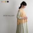 ニット ベスト ジレ Vネック 30番手 綿麻 トップス SUN VALLEY サンバレー エコロコ 春夏 レディース sel, 2320SS0526 v16,