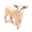 置き物 オブジェ シルバー925 羊 ヒツジ 小 エナメル彩色 イタリア製 サツルノ