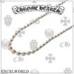 �N�����n�[�c&nbsp;�l�b�N���X&nbsp;CHROME&nbsp;HEARTS&nbsp;�V���o�[&nbsp;�{�[��&nbsp;�`�F�[��